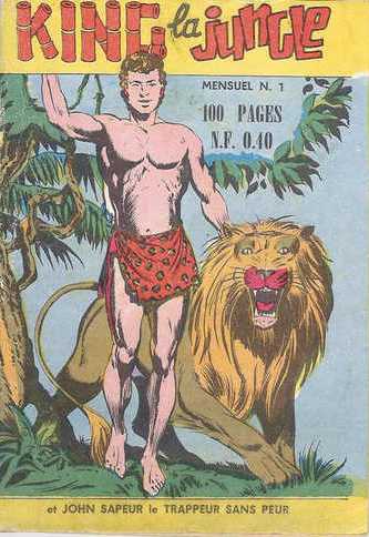 Une Couverture de la Srie King la Jungle